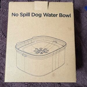 No Spill Dog Water Bowl